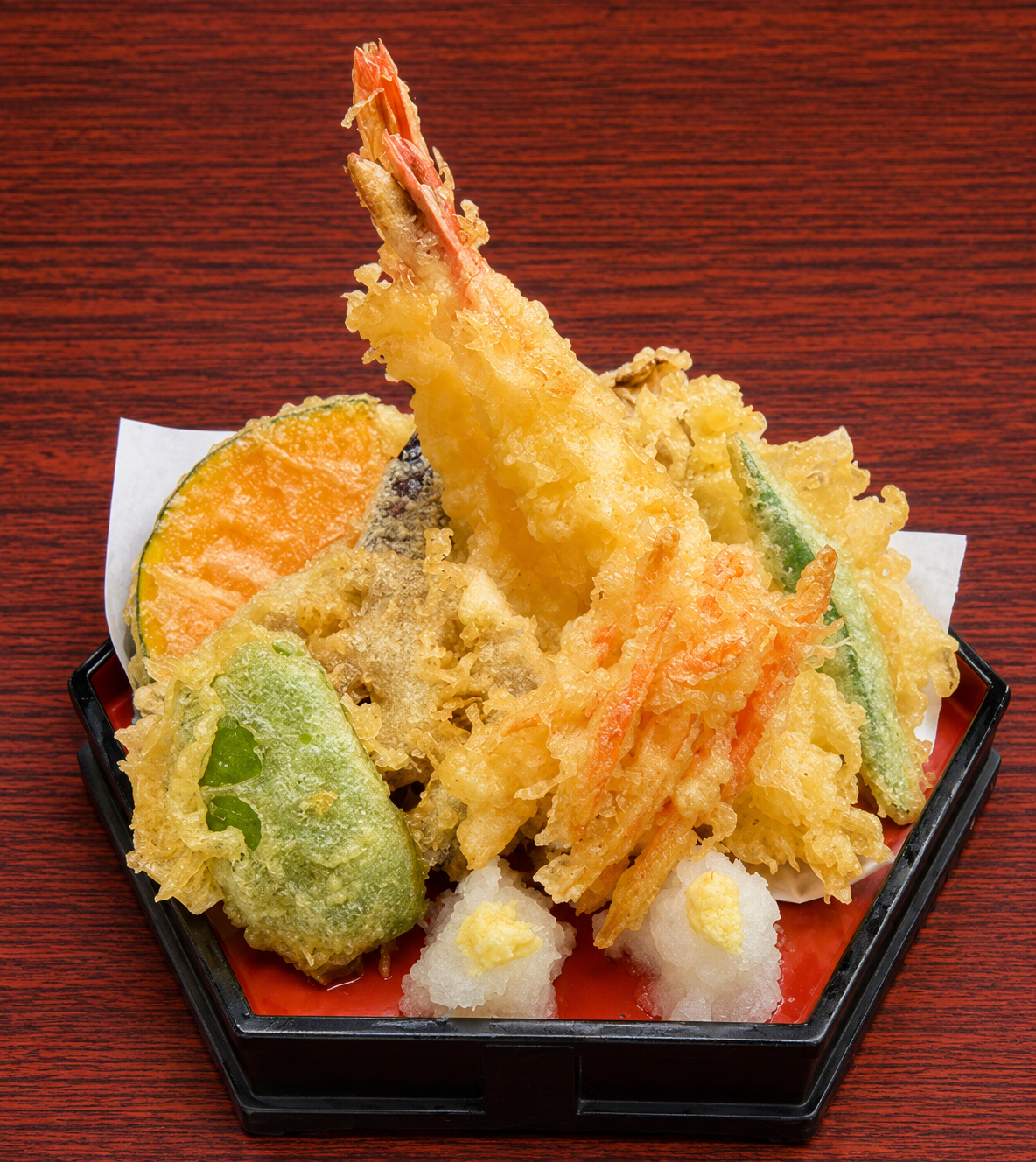 天ぷら盛り合わせ 海老増し